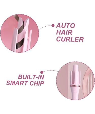 FOMIYES 2pcs Adjustable Curling Iron Abs Hair Curling Wand Crimper Hair Tool 32.50X5.50X5.50CMx2pcs Pinkx2pcs - Buy Online on GoSupps.com