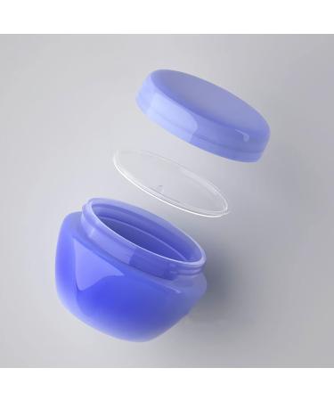 TIANZD 24 Pieces 30ml Empty Plastic Purple Cosmetic Jars with Screw Lid 30g Small Containers Storage Pot for Cosmetic Travel Homemade Cream Gel Lip Balm Salve + 6x Spatula Purple 30ml - Buy Online on GoSupps.com