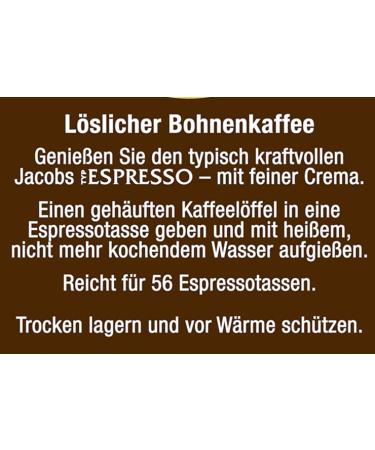 Buy Jacobs Soluble Coffee 100g | Instant Espresso - Premium Quality Fast International Shipping - Buy Online on GoSupps.com