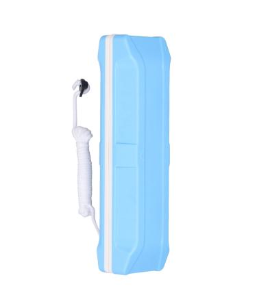 Magnetic Glass Cleaner Glass Cleaner ABS Magnetic Window Cleaner Double Sided Window Cleaning Brush for Single Glazed Windows Blue