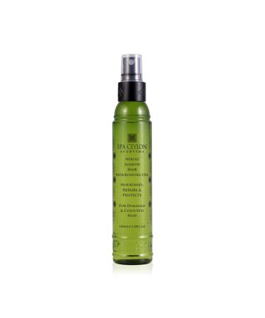 SPA CEYLON Neroli Jasmine Hair Nourishing Oil with Ayurvedic WonderHerbs | For Damaged and Coloured Hair | Infused with Fragrant Scents of Jasmine