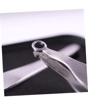Premium Stainless Steel Nose Hair & Eyebrow Trimmer Scissors | Facial Hair Tweezers Tool for Perfect Grooming | International Shipping Available - Buy Online on GoSupps.com