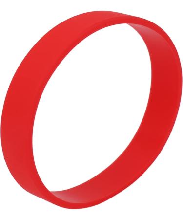 Buy Carrub Fashion Silicone Rubber Band Elastic Bracelet - Red Bangle for Stylish Accessories | International Shipping Available - Buy Online on GoSupps.com