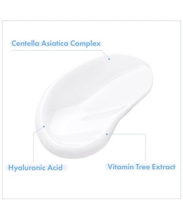 NATUREKIND Cica Panthenol Cream 50 000ppm Panthenol Centella Asiatica & Hyaluronic Acid Barrier Repair Moisturizer for Dry Sensitive Skin Korean Skincare 150g 5.29 oz. - Buy Online on GoSupps.com