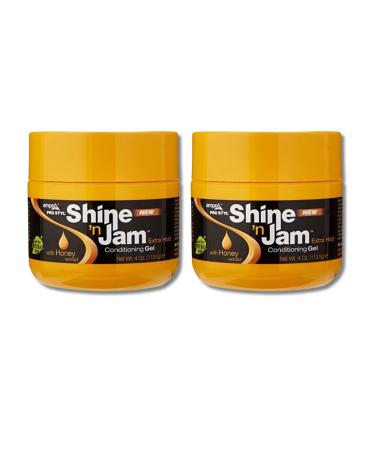 Ampro Extra Hold Conditioning Gel 4 Ounce 2Pack Value Bundle