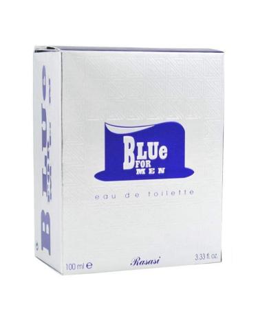 Rasasi Blue Eau De Toilette Spray for Men 3.4 Ounce - Buy Online on GoSupps.com