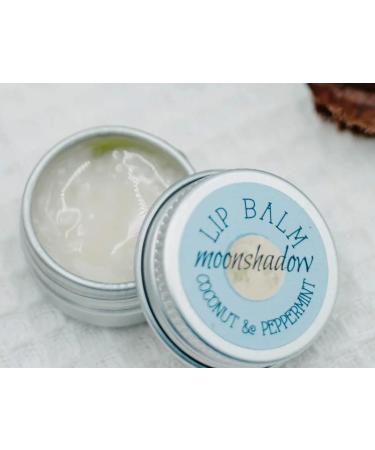 Moonshadow All Natural Ingredients LIP BALM For All Skin Types Handmade in Sri Lanka 5g (Coconut & Peppermint) - Buy Online on GoSupps.com