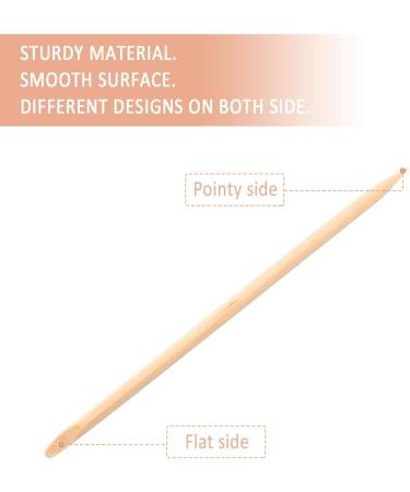 300 PCS Double Sided Wooden Orange Sticks for Manicure & Pedicure - Buy Online on GoSupps.com