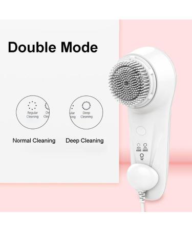 Electric Facial Cleansing Brush IPX7 Waterproof Facial Cleansing Tool With 7 Brush Heads USB Magnetic Charging Electric Facial Scrubber for Women - Buy Online on GoSupps.com