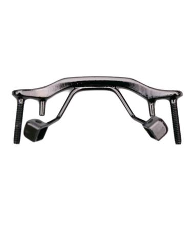 CELIKA Replacement Nose Bridge Eyeglasses Accessories 1 Piece Rimless Metal Eyeglasses Replacement Nose Bridge Eyeglasses Accessories Black