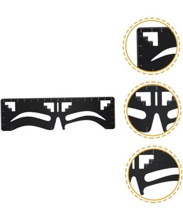 Didiseaon Eyebrow Design Eyebrow Card Eyebrow Makeup Stencil Eyebrow Diy Stencil Balance - Buy Online on GoSupps.com