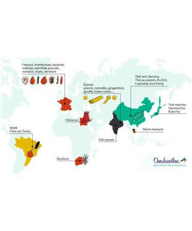  Chabioth Chabioth - Organic Assam black tea 200g - packaged in France - biodegradable bag - Buy Online on GoSupps.com