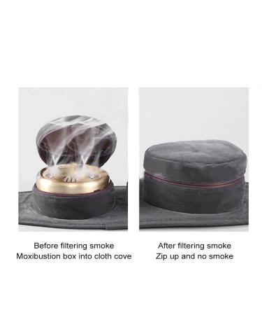 Smokeless Moxa Copper Burner Box Set - Portable Moxibustion Bag for Effective Foot Heating Therapy | International Shipping - Buy Online on GoSupps.com