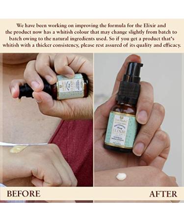Organic Gotu Kola & Ginseng Facial Serum - Fast Absorbing Vitamin C Elixir for Dark Circles - All Skin Types - 0.53 fl.oz - Buy Online on GoSupps.com