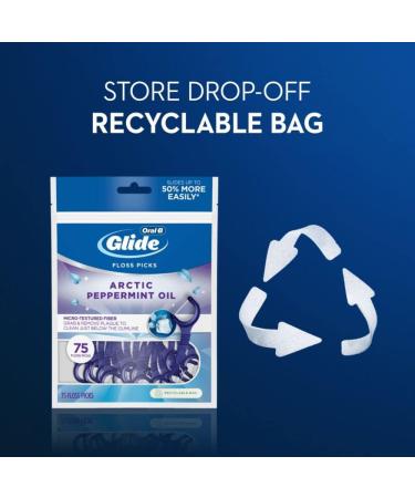 Shop Oral-B Glide 3D White Floss Picks - Radiant Mint | International Shipping Available - Buy Online on GoSupps.com