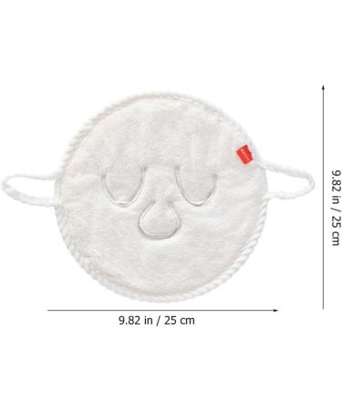FRCOLOR Double Layer Facial Steam Towel Mask Hot Cold Compress Face Care Towel For Women For Hydration - Buy Online on GoSupps.com