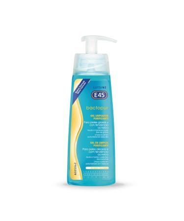 Lutsine E45 Purifying cleansing gel deeply cleanses oily and acneprone skin 200 ml