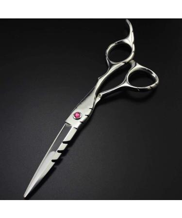 Hairdressing Scissors with Sharp Barbers Scissors Professional Hairdresser Scissor Set Light Thinning Scissors for Hair Cutting Salon flatcut5.5inch A flatcut5.5inch - Buy Online on GoSupps.com
