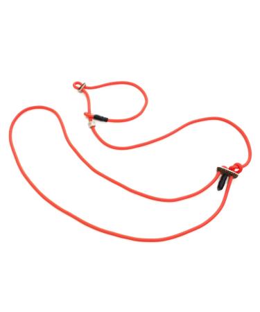 Mystique "Hunting Profi silent shoulder leash 8mm with pull limiter 280cm neon orange