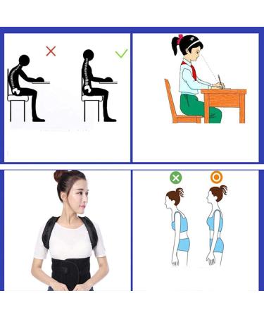 Posture Corrector Back Brace For Male And Female Adult Students The Posture Straightening Device Prevents The Hunchback And Corrects The Spine Curve Of The Back favorite gift lofty ambition - Buy Online on GoSupps.com