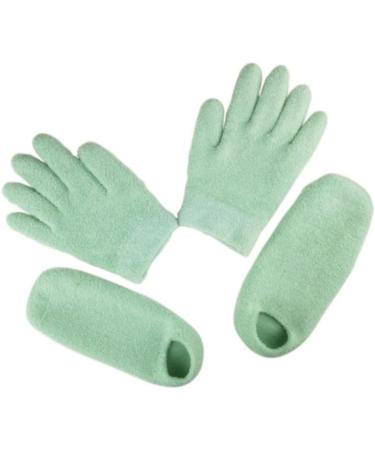 Healeved 2 Sets Booties for Shoes Covers Heel Socks for Dry Cracked Hands Exam Socks for Boots and Socks for Spa Treatment Valid Gel Spa Socks Hand Mask Frosted - Buy Online on GoSupps.com