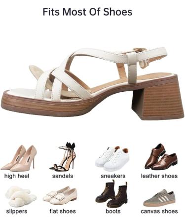 Heel Grips & Metatarsal Pads - No Slip Cushion Inserts for Loose Shoes | Reduce Foot Pain & Prevent Blisters - Buy Online on GoSupps.com