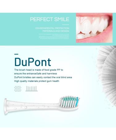 8 Pack Compatible Replacement Toothbrush Heads for Philips Sonicare Electric Toothbrush - Fits DiamondClean, ProtectiveClean, EasyClean, FlexCare, HealthyWhite - Blue - Buy Online on GoSupps.com
