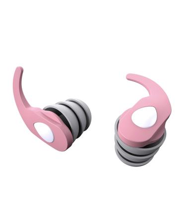 MEIBAOGE 1 Pair Ear Plugs Soft Silicone Noise Reducing Reusable Earplugs for Sleeping Work Studying Travel Concert Snoring