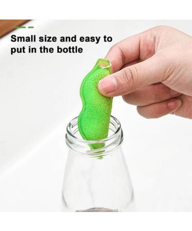 Crcyphne Beans Bottle Cleaning Sponge Kitchen Cup Clean Brush Kit Reuseable Bottle Cleaning Sponge Glass Bottle Cleaning Gadget Set Kit - Buy Online on GoSupps.com