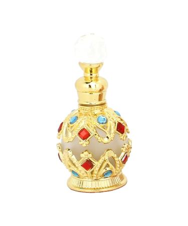 Womens Floral Perfume Fruit Gourmet Concentrated Perfume Oil Muslim Halal Dubai Retro Essential Oil Refined Retro Perfume Gift Lasting And Addictive Personal Perfume Oil Gold - Buy Online on GoSupps.com