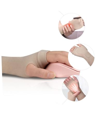FRCOLOR 3pcs Wrist Guards & Thumb Sleeves - Elastic Compression Support for Men | Night Workout Wrist Protection - Buy Online on GoSupps.com