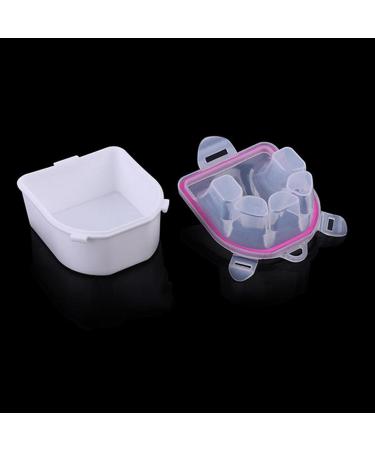 MagiDeal Nail Soaking Bowl Hand Bowl Fall Resistant Manicure Bowl Gel Polish Powder Remover for Home Use Pink - Buy Online on GoSupps.com