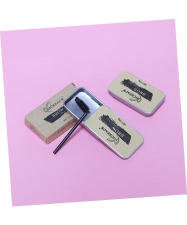 Healvian 2 Sets Eyebrow Soap Brow Shaping Cosmetic Supplies Non-decolorizing Brow Soap Brow Cream Gel Texture - Buy Online on GoSupps.com