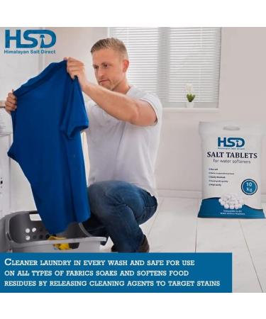 HSD Water Softener Tablets Removes Odors Limescale & Residue Deep Clean Units: 10kg Tablets Size: 1 Pack Pack of 10kg salt tablets For Everyday Clean and Shine (Pack of 1) 10 kg (Pack of 1) - Buy Online on GoSupps.com