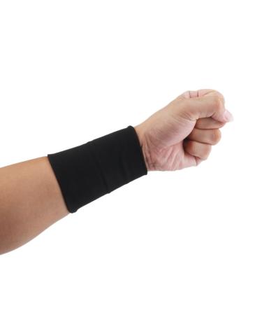 Elastic Wrist Hand Brace for Carpal Tunnel & Tendonitis Pain Relief - Black Medium | Shop Internationally - Buy Online on GoSupps.com