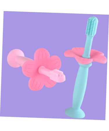 Buy Fomiyes Baby Training Toothbrushes - Silicone Bristle Toothbrushes for Toddlers | International Shipping - Buy Online on GoSupps.com