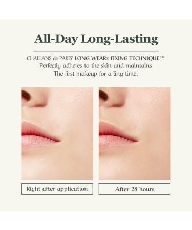CHALLANS de PARIS Lunar Cream Foundation - Flawless Coverage for Skin Imperfections | Long-Lasting Formula for All Skin Types (21 Bright Ivory) - Buy Online on GoSupps.com