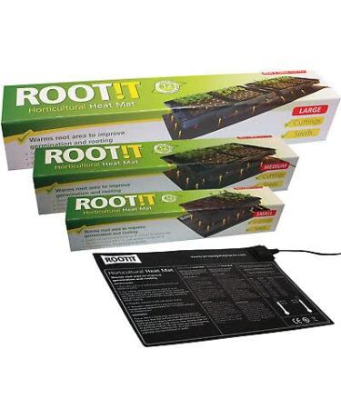 RooT!T - Propagation Heat Mats Small medium & large & Thermostat for Heat Mats (Heat Mat - Medium : 40cm x 60cm)