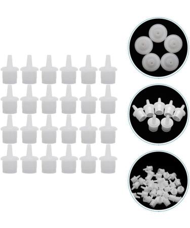 100pcs Eyelash Glue Bottle Stopper Caps - Replacement Tips for Lash Glue Bottles - Professional Grafting Eyelash Glue Plugs - Buy Online on GoSupps.com