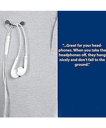 Magnetic Eyeglass Holder Stainless Steel Hook - 2 Pack | International Shipping Available - Buy Online on GoSupps.com