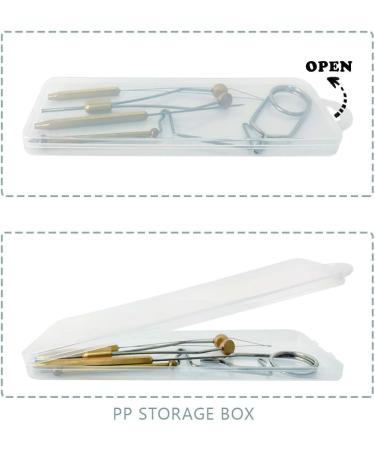 HERCULES Fly Tying Tools Kit with Bobbin Thread Holder, Wire Threader, Whip Finisher, Plier, Bodkin - Fly Fishing Accessories - Buy Online on GoSupps.com
