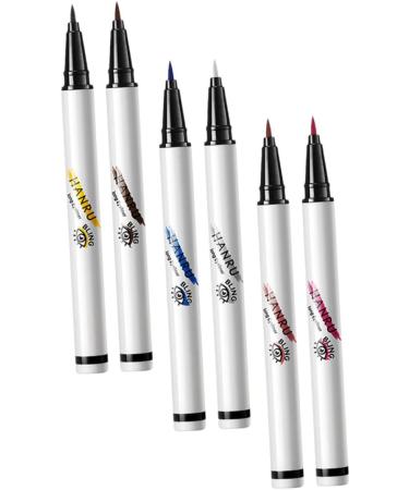 ABOOFAN 12 Pcs Makeup Eyeliner Pen Ultra-fine Felt-tip Eyeliner Miss Abs Liquid Eyeliner No Smudge - Buy Online on GoSupps.com