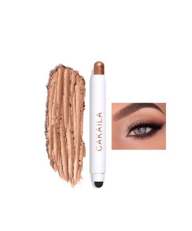 Timipoo Cream eye shadow stick  eye shadow pen  matte and shimmer eye makeup stick  long-lasting waterproof eye shadow fluorescent stick makeup (07)