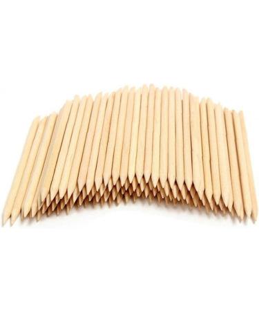 U-K 20 pcs Cuticle Pusher Nail Art Cuticle Orange Wood Sticks for Cuticle Removal Manicure Manicure Instrument Nice - Buy Online on GoSupps.com