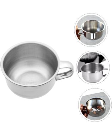 Premium Healvian Stainless Steel Shaving Bowl for Men | Ideal Shaving Accessories Gift | Durable Metal Razor & Shaving Cup - Buy Online on GoSupps.com