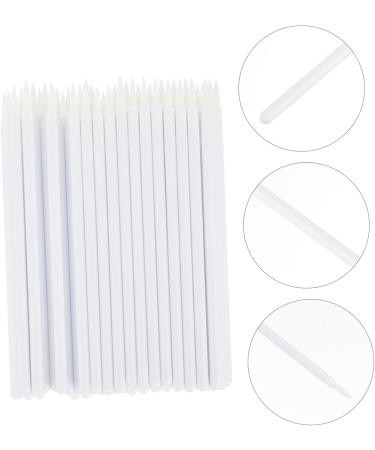OHPHCALL 100pcs Disposable Eyeliner Brush Precise Eyeliner Brush Gel Eyeliner Brush Eyeliner 9x6.5cm White - Buy Online on GoSupps.com