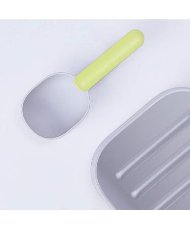 Hemobllo Pet Dog Cat Food Shovel - Scoop Feeder Tool Small Pet Dog Cat Supplies 5pcs (Gray Green White Blue White Gray Blue Pink Coffee Pink Each 1PC) - Buy Online on GoSupps.com