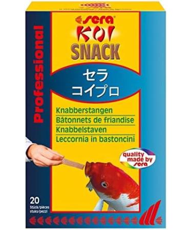 Buy Sera Koi Snack Nature 20 St (35 g) - Premium Hand-Feeding Koi Food for Healthy Fish - International Shipping Available - Buy Online on GoSupps.com