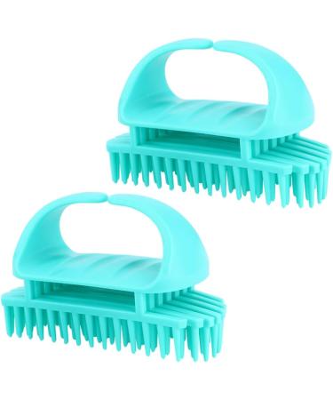 Tovinanna 6-Piece Shampoo Brush Set | Scalp Massager for Curly Hair | Men & Women Hair Care | Boost Lather & Cleanse - Buy Online on GoSupps.com