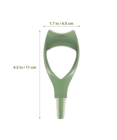 FOMIYES 3Pcs Mascara Shield Guards - 3 in 1 Eyelash Applicator Tool for Women & Girls - Perfect Upper & Lower Lash Protection - Green - Buy Online on GoSupps.com